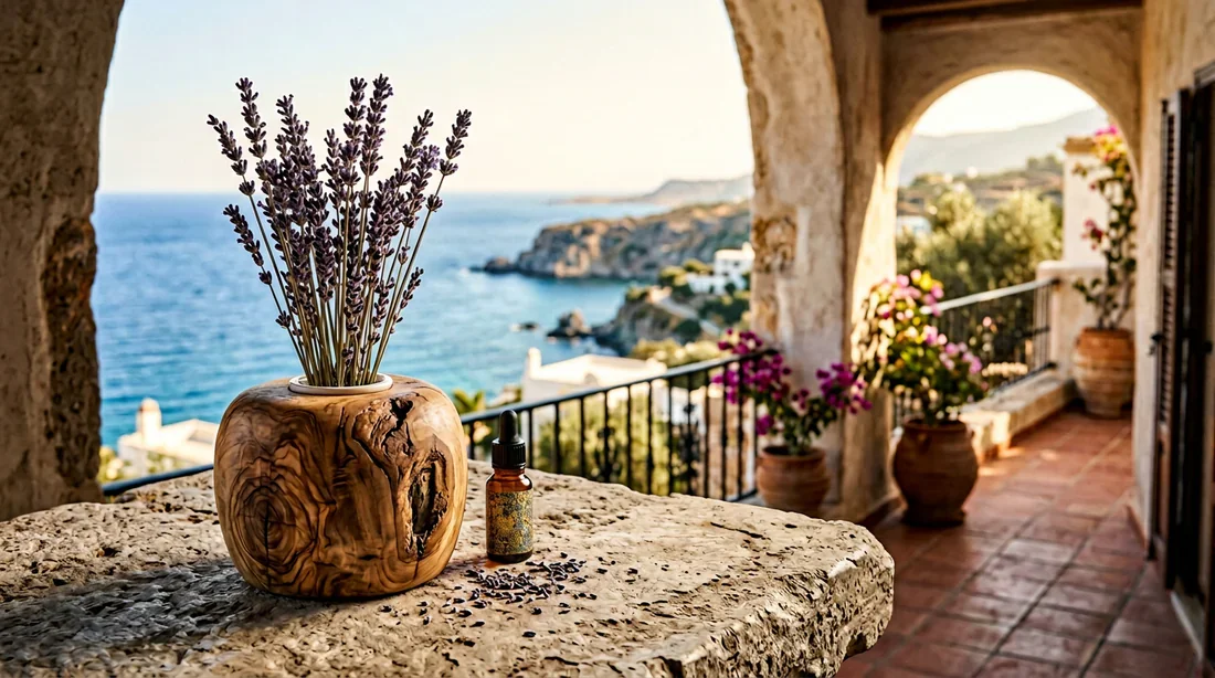 La beauté sauvage des côtes crétoises Paysage côtier épique de Crète au coucher du soleil